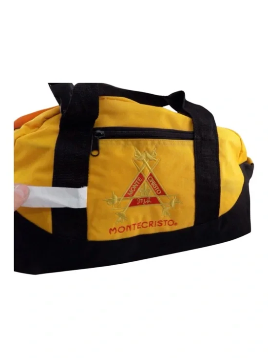 VTG MONTE CRISTO LIMITED EDITION NYLON DUFFLE BAG ECLECTIC GRANDPA MEDIUM SZ