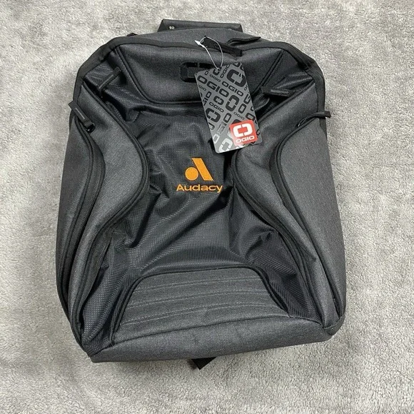 NEW Ogio Backpack  Padded Laptop Backpack Graphite Black Gray Auducy  NWT