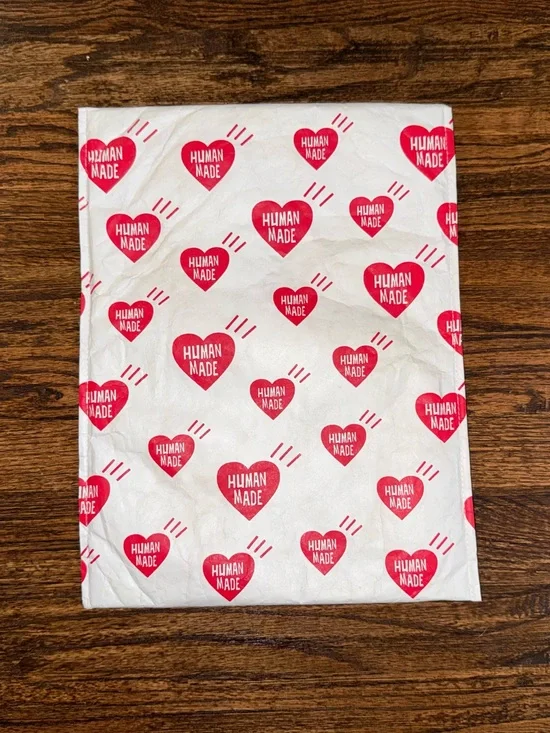 Human Made Japan iPad/Computer Sleeve Travel Case Heart Logo Bag