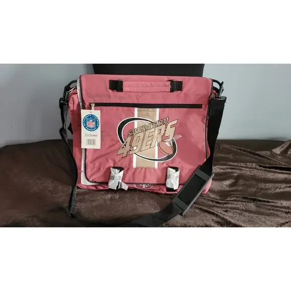 Vintage San Francisco 49ers NFL Messenger Bag ProWorks Shoulder Travel Laptop...