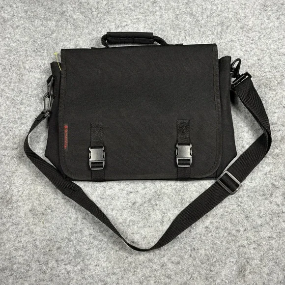Herman Miller Logo Black Aeron Pellicle‎ Satchel Laptop Shoulder Messenger Bag