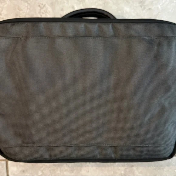 Black Men's Laptop Briefcase - Professional Business Bag