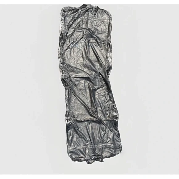 Alexander McQueen Grey Plastic Bag Travel Full Length Formal Suit Dust Cover 68