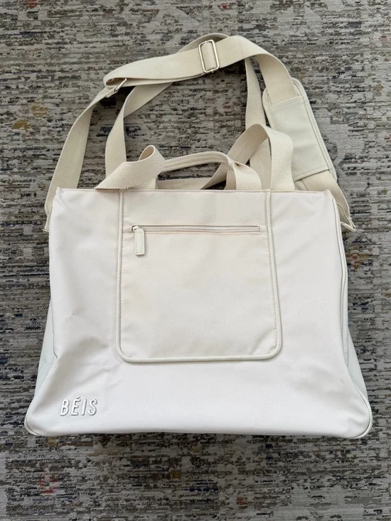 Beis Beige Large Travel Tote Bag
