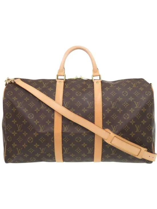 Louis Vuitton Keepall Bandouliere 50 Monogram Boston