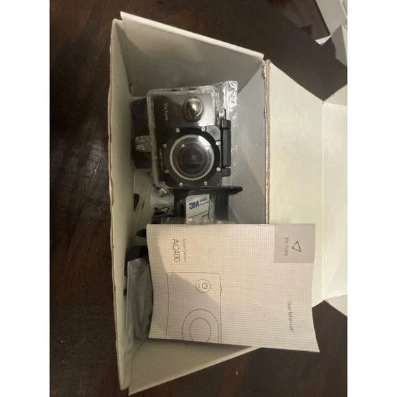 Victure AC400 Action Camera 1080P Wi-Fi Waterproof Sports Cam with Accessories