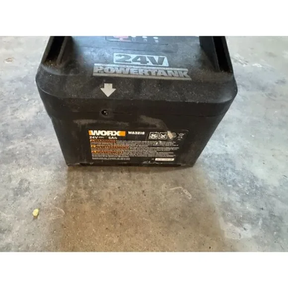 WORX Powertank 24 Volt Rechargeable Battery WA3216 High Capacity, OEM,  untested