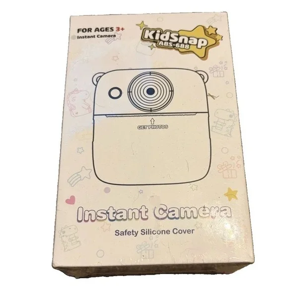 Kidsnap ABS-688 Kids Instant Print Camera Video Digital Camera NEW SEALED