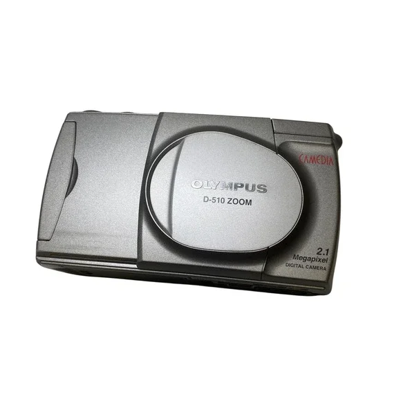 Olympus Camedia D-510 Zoom 2.1MP Digital Camera Tested 64MB SmartMedia Case