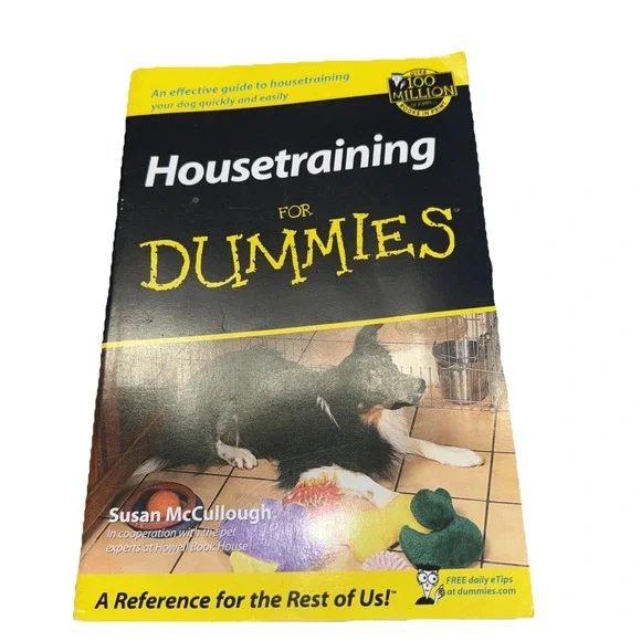 Housetraining for Dummies by Susan McCullough (2002, Trade Paperback)‎