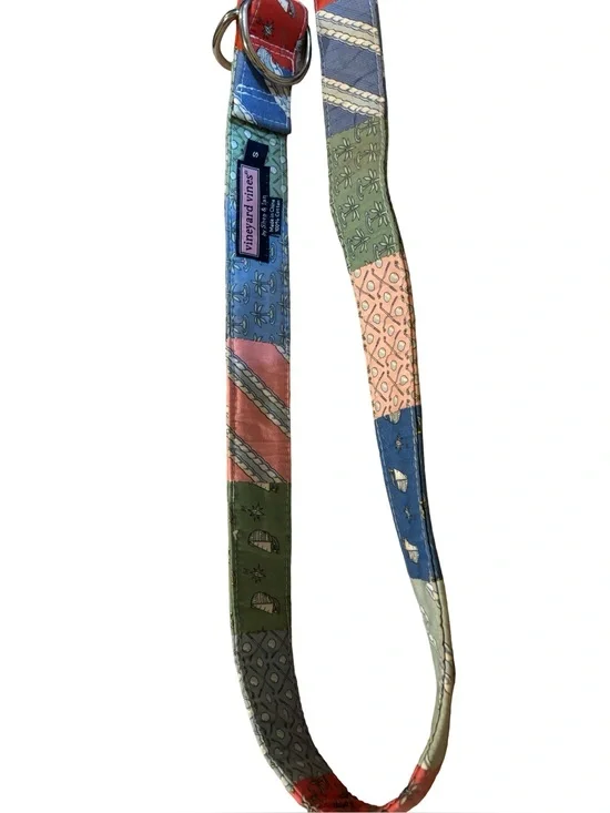 Vineyard Vines Signature Patchwork Belt, 100% Cotton, Small beach belt 🏝️⛵️