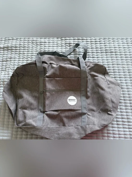 WANDF Lightweight Duffel Bag in Gray Carry-on Bag New