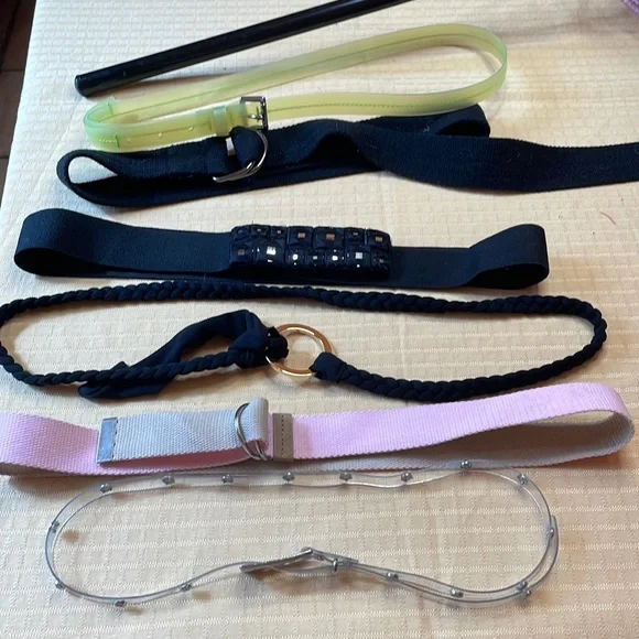 SIX Miscellaneous Belts