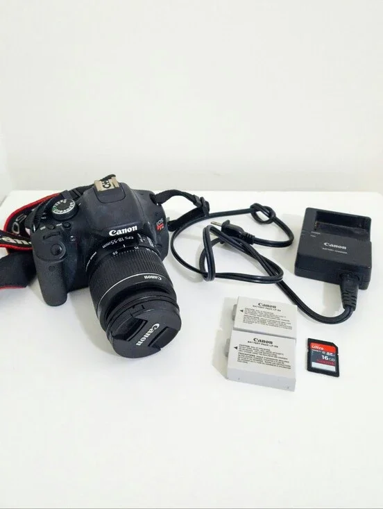 Canon EOS Rebel T3i Digital Camera w/ 18-55mm Lens | Excellent Working Condition