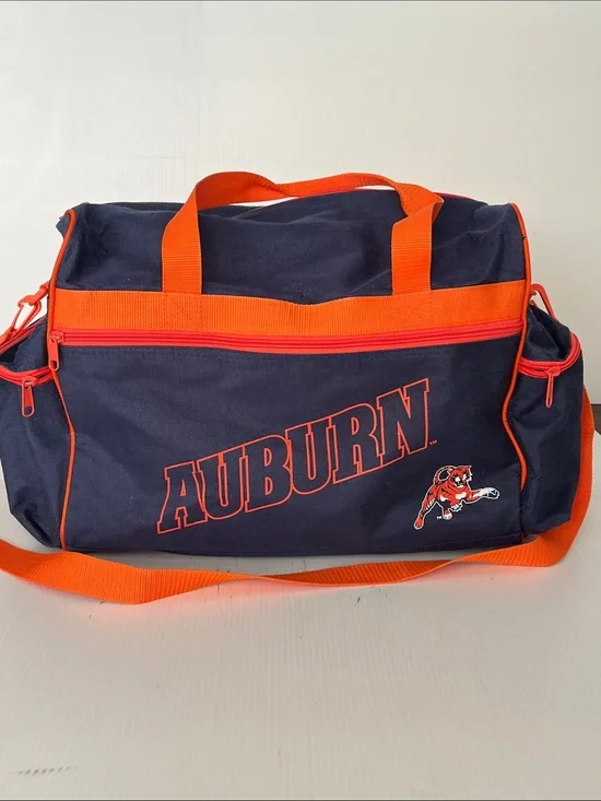 Vintage Auburn University Duffle Bag