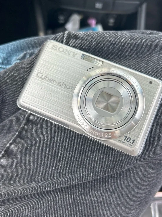 Sony Cyber-shot Compact Digital Camera - Silver Finish