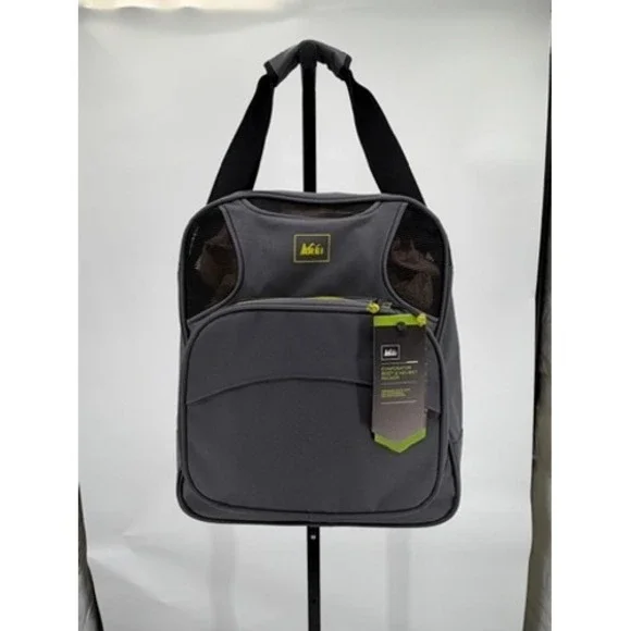 REI Evaporator Boot & Helmet Packer Bag Castlerock Grey 40L NWT Snow Gear