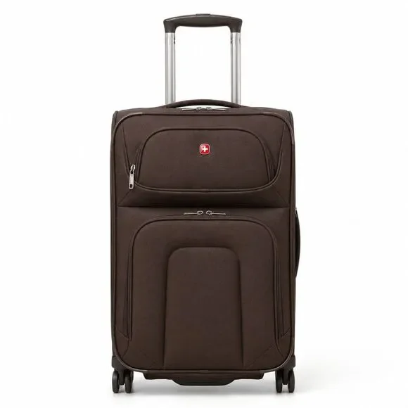 SWISSGEAR Soft Side Carry-On Two-Wheeled Luggage Bag