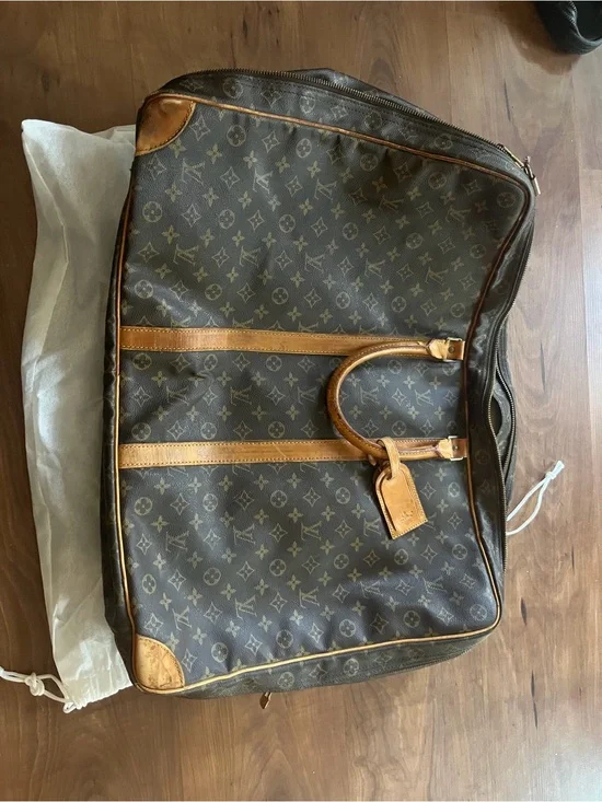 Louis Vuitton Brown Monogram Travel Bag Sirius 60