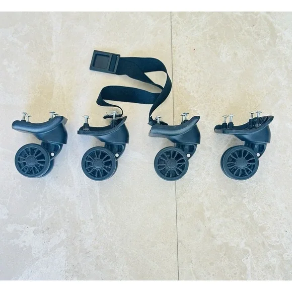 OEM Wheels Delsey Storm Plus Spinner Set of 4 Double Wheels From Large‎ Suitcase