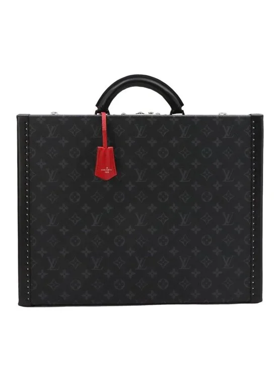 Louis Vuitton Monogram Eclipse President Clasol 45 Trunk Case