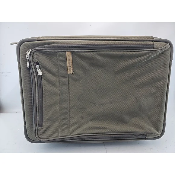 Briggs & Riley Olive Green Carry-on Suitcase