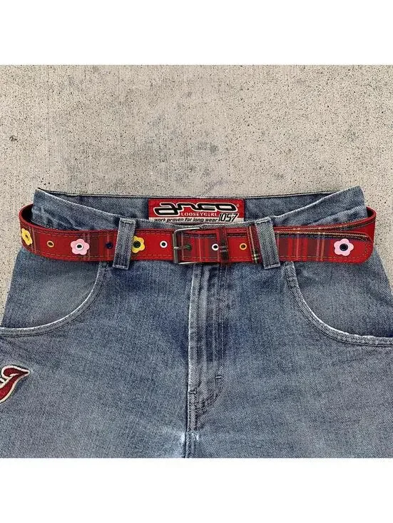 Y2K Red Blue Belt 40 Inch