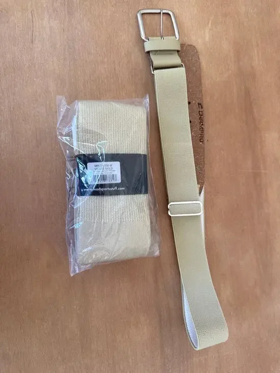 Softball Set Vegas Gold Belt (Champro) and Socks (TCK) set Medium