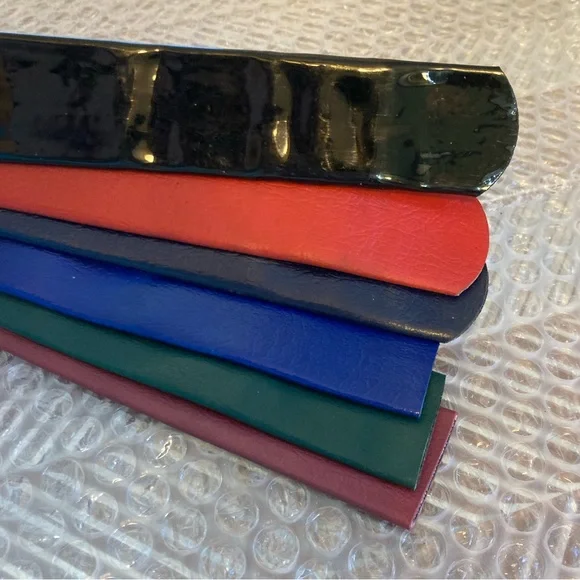 Vintage belt strips choice of 9 colors