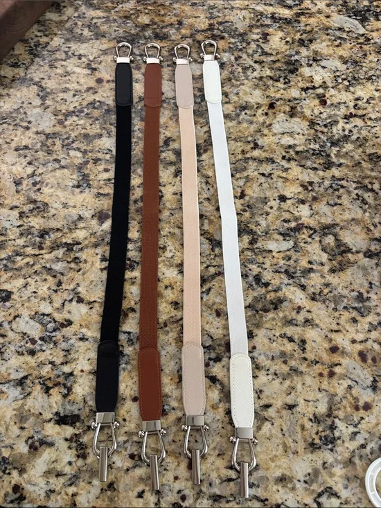Women's Adjustable Clip-End Belts
