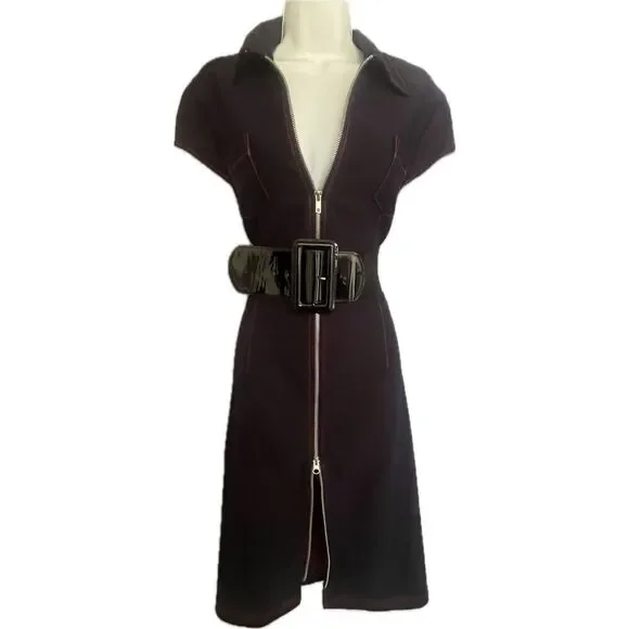 Statement Belt Vintage 80’s Stretch Belt Only Corporate Goth