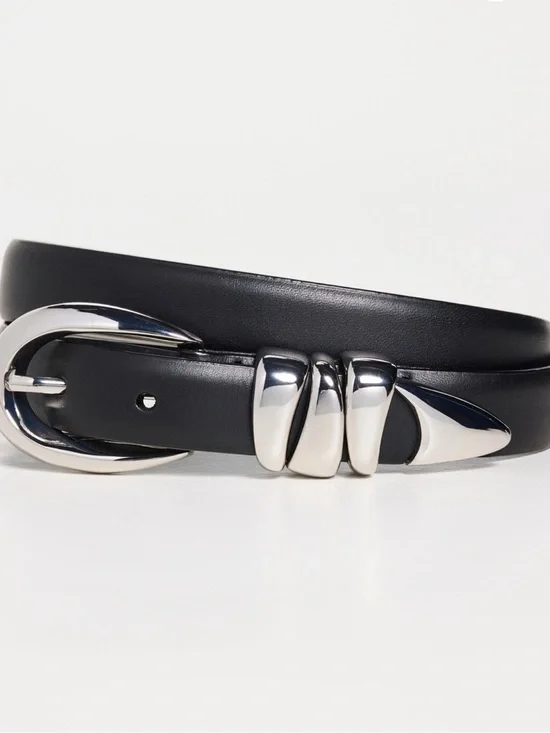 Madewell Triple Metal Keeper Belt