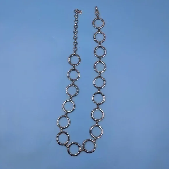 Vintage Circle Metal Chain Belt