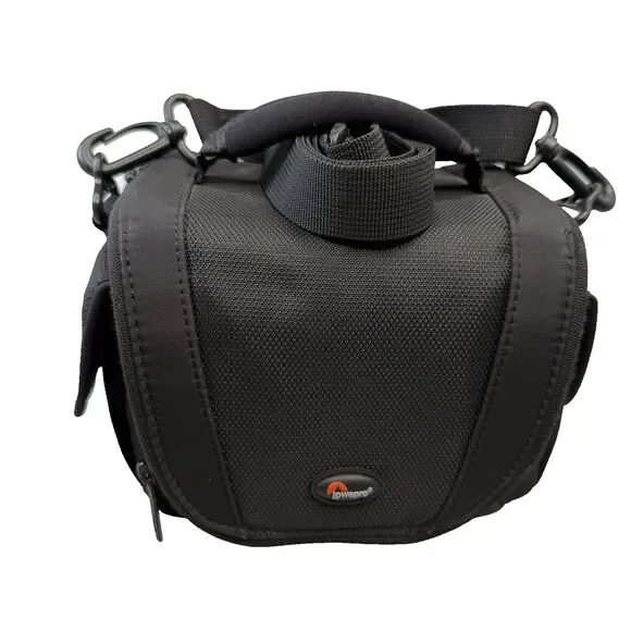 LowePro Edit 110 Protective Camera Bag Padded Carrying Case Black 8x6x4 EUC