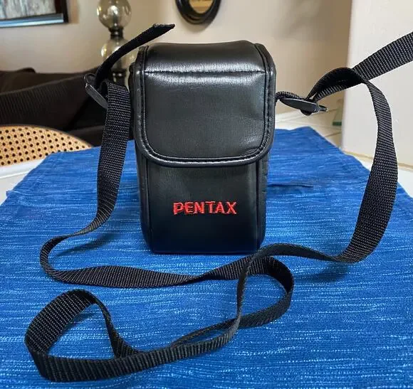 Pentax Faux Leather Padded Case Pouch for IQZoom Compact Camera Vintage Bag 87B