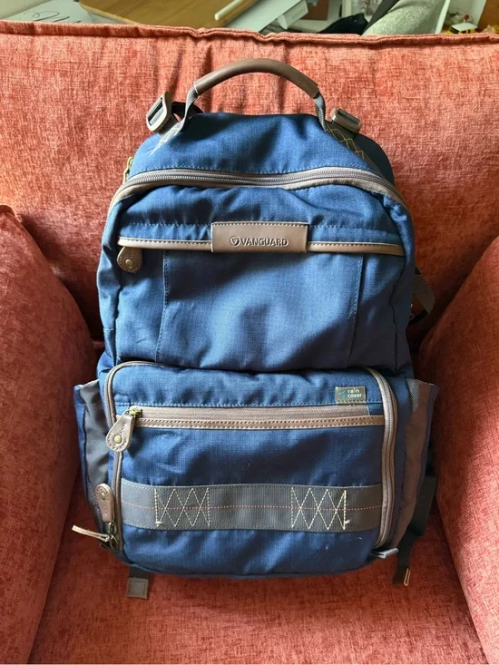 Navy Blue Men's Backpack -