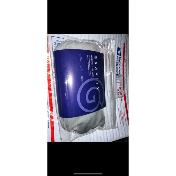 Gravity Weighted Sleep Mask face