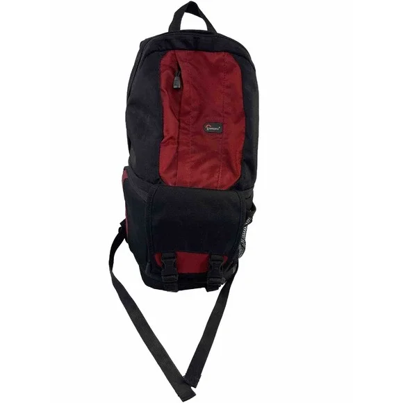 Lowepro Fastpack 100 Black and Red Camera Backpack‎ Bag EXCELLENT conditon