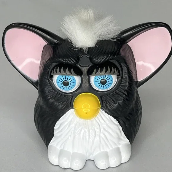 Rare Vintage 1998 McDonald's Black Furby