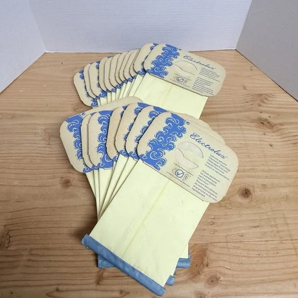 Electrolux C Style Blue Vacuum Dust Bags Lot Of 19 Genuine‎ Vintage