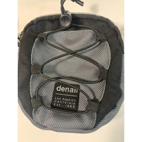 Denali Padded Tech Camera Bag In Black and Gray Nylon 6 x 5 x 2 Great Condition