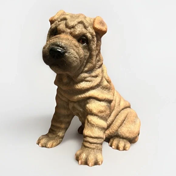 Vintage Lenox Shar-pei Dog Figurine Porcelain Dog Limited‎ Edition 2001 Sharpei