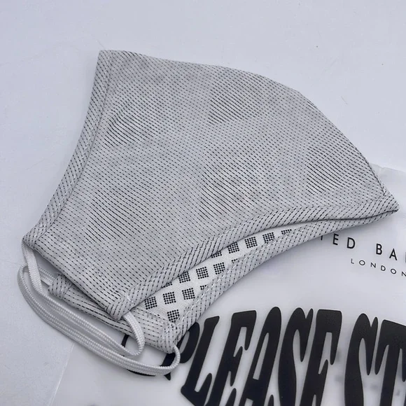 TED BAKER LONDON Reversible Reusable FACE MASK  NWT  OS