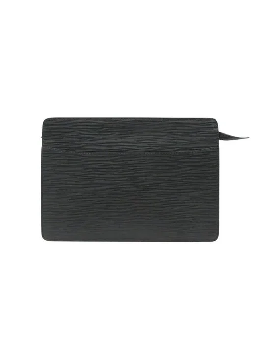 Louis Vuitton Tote Clutch Pochette Homme Epi Noir Black
