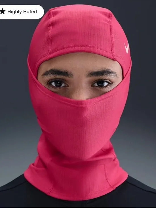 Nike Pro Hyperwarm Hood in Hot Pink