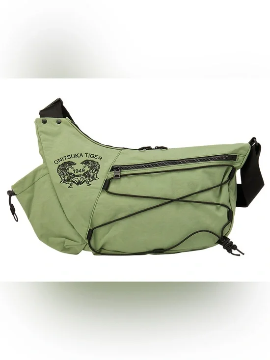 Onitsuka Tiger Messenger Bag Smokey Green NWT