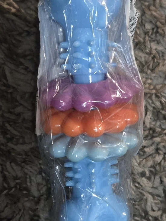 Small Pet Chew Toy – Light Blue, Purple, Orange, Sky Blue