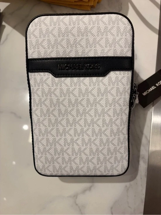 Michael Kors Cooper Medium KORS Logo Sling Pack NWT cream white