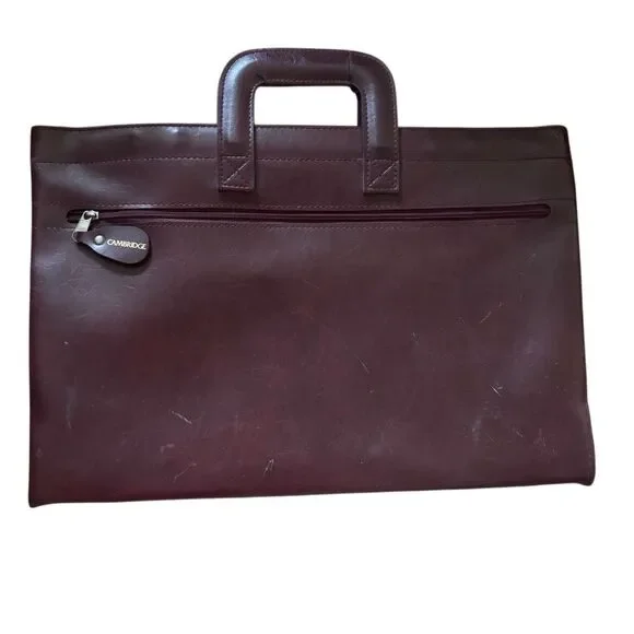 Vintage Cambridge Slim Portfolio Briefcase (17