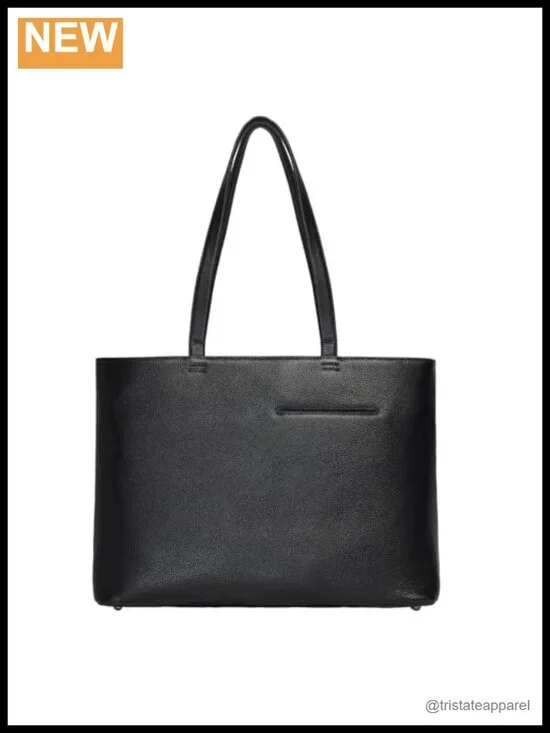 Top Grain Leather Tote Bag 15.6